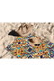 Mijölnir Rug 70 Toalla de Playa Multicolor 70x130 cm 70% Poliéster / 30% Poliamida Tejido Microfilamento